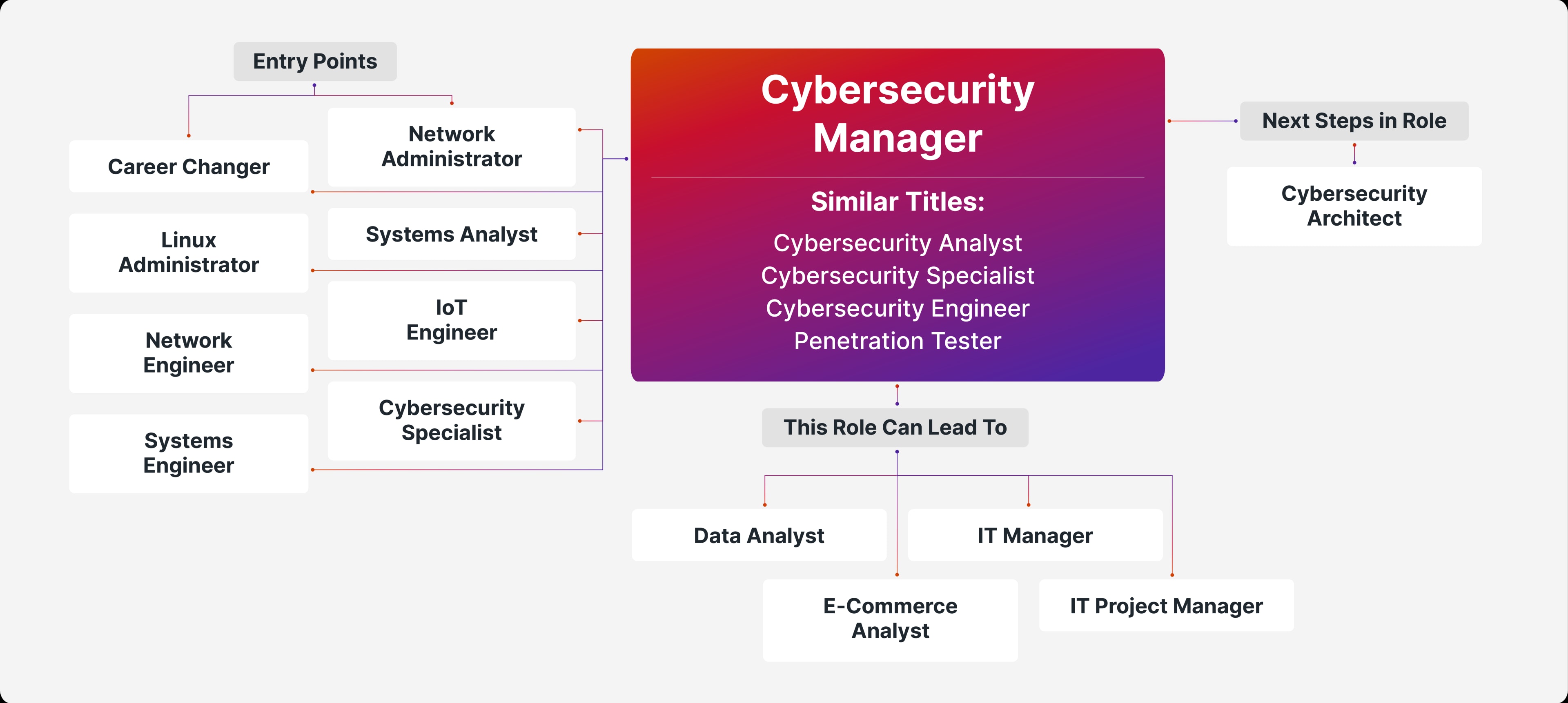 Career Path Cybersecurity Manager Desktop